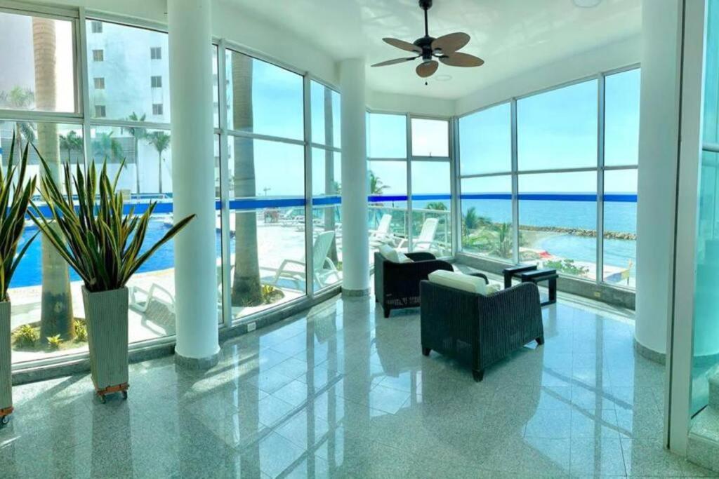 Hermoso Apartamento Vista Al Mar. Edf Palmetto 1 . Cartagena 외부 사진