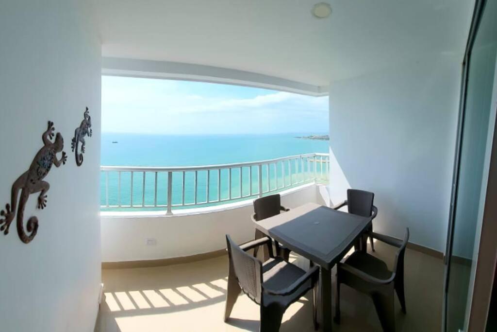 Hermoso Apartamento Vista Al Mar. Edf Palmetto 1 . Cartagena 외부 사진