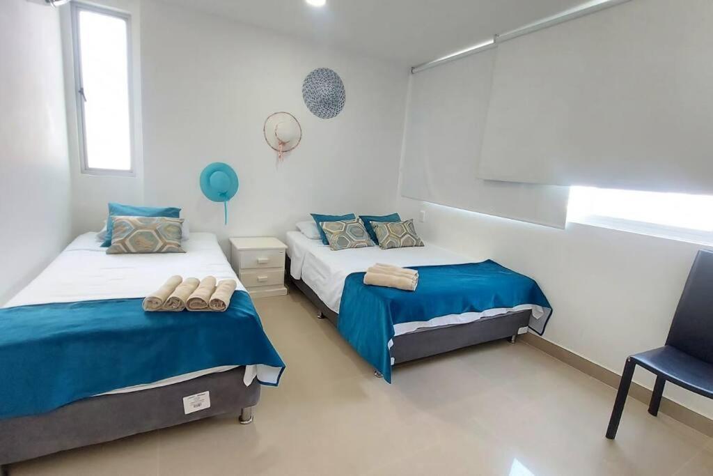 Hermoso Apartamento Vista Al Mar. Edf Palmetto 1 . Cartagena 외부 사진
