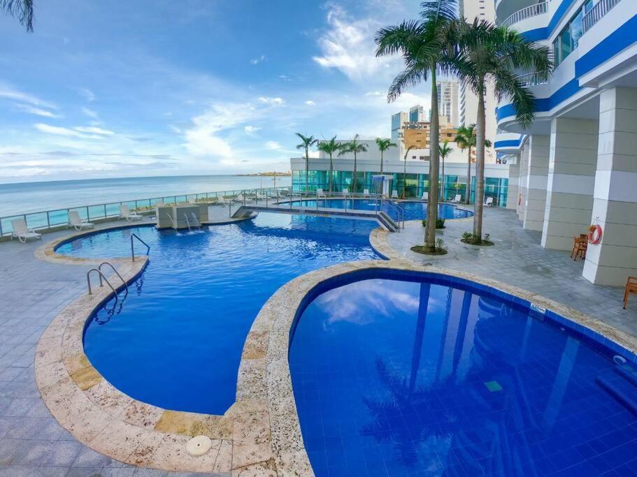Hermoso Apartamento Vista Al Mar. Edf Palmetto 1 . Cartagena 외부 사진