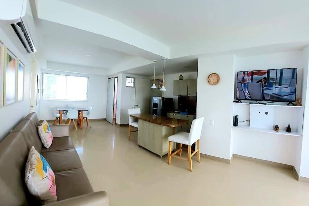 Hermoso Apartamento Vista Al Mar. Edf Palmetto 1 . Cartagena 외부 사진